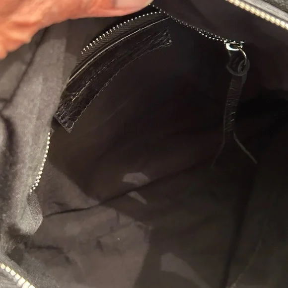 BALENCIAGA RIVACITY Black Paper
Leather two way handbag Rare Vintage EUC - Picture 6 of 16